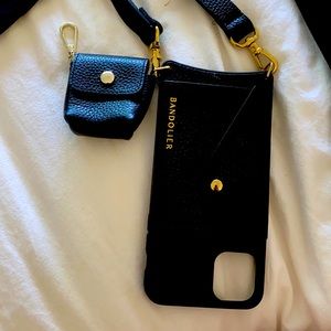 Bandolier leather iPhone case